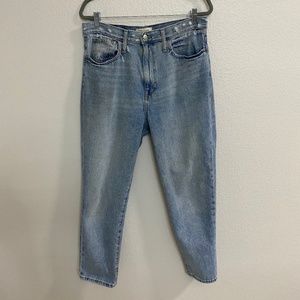 Madewell 5 Pocket  "The Mom Jean"